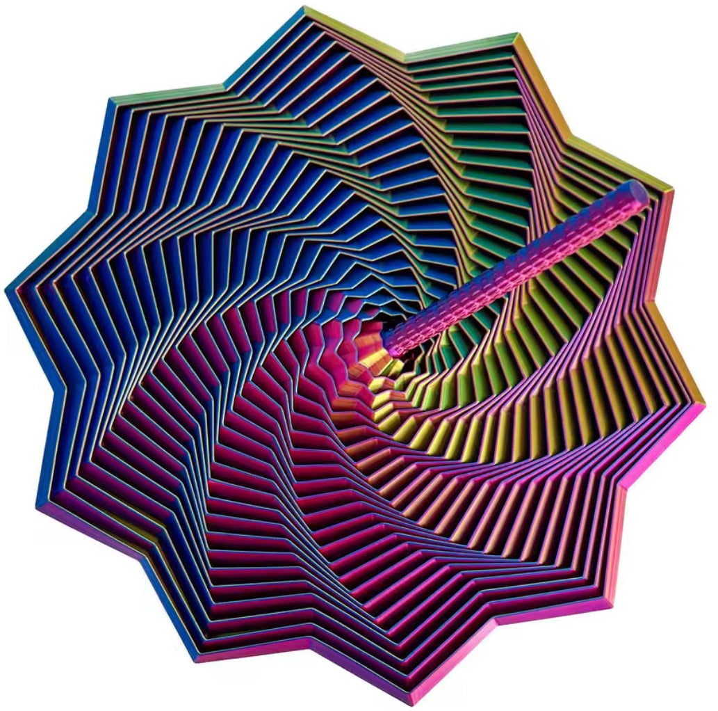 3D Printed Expanded Sensory Fidget Star. New Stress Relief