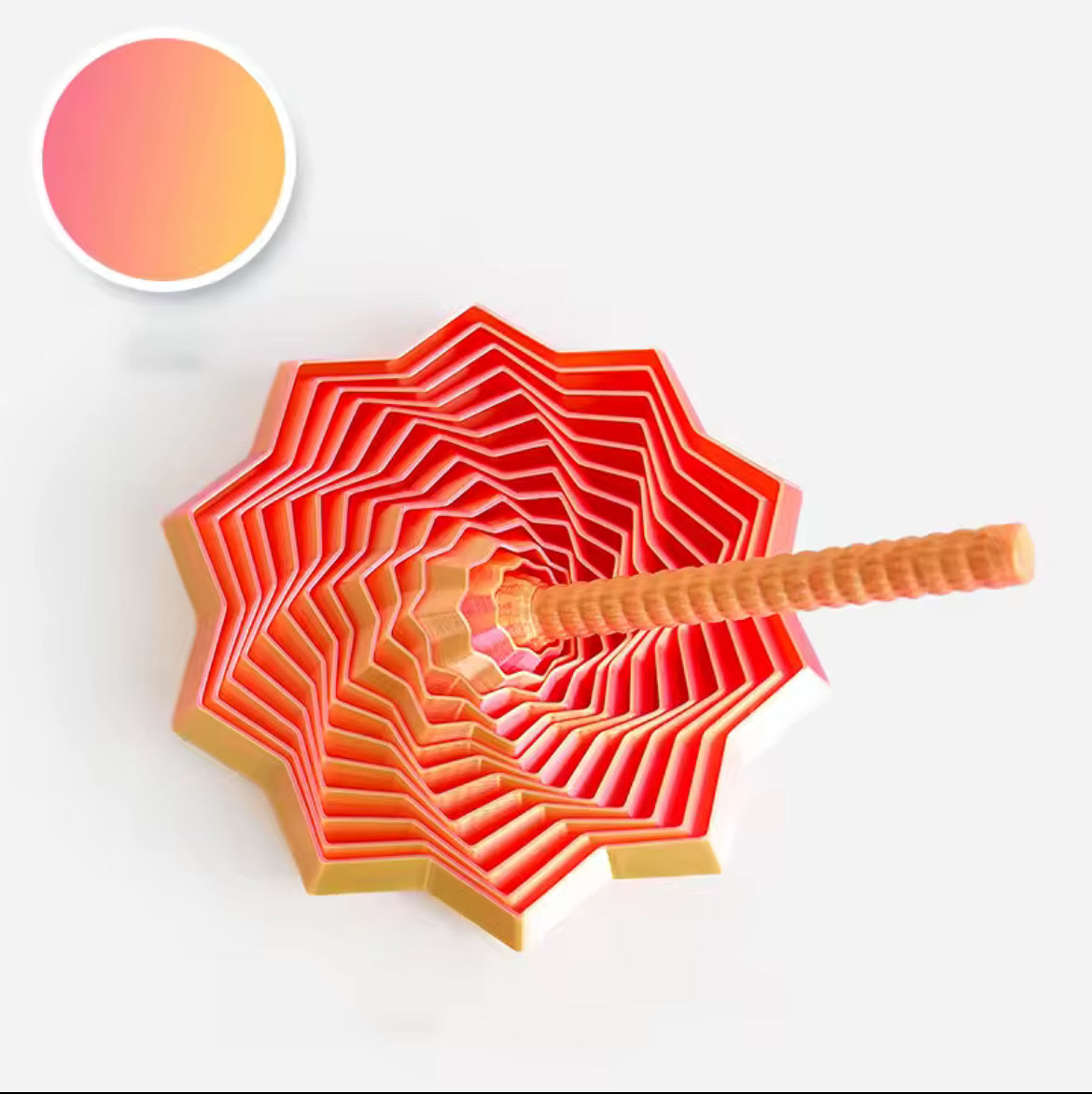 3D Printed Expanded Sensory Fidget Star. New Stress Relief